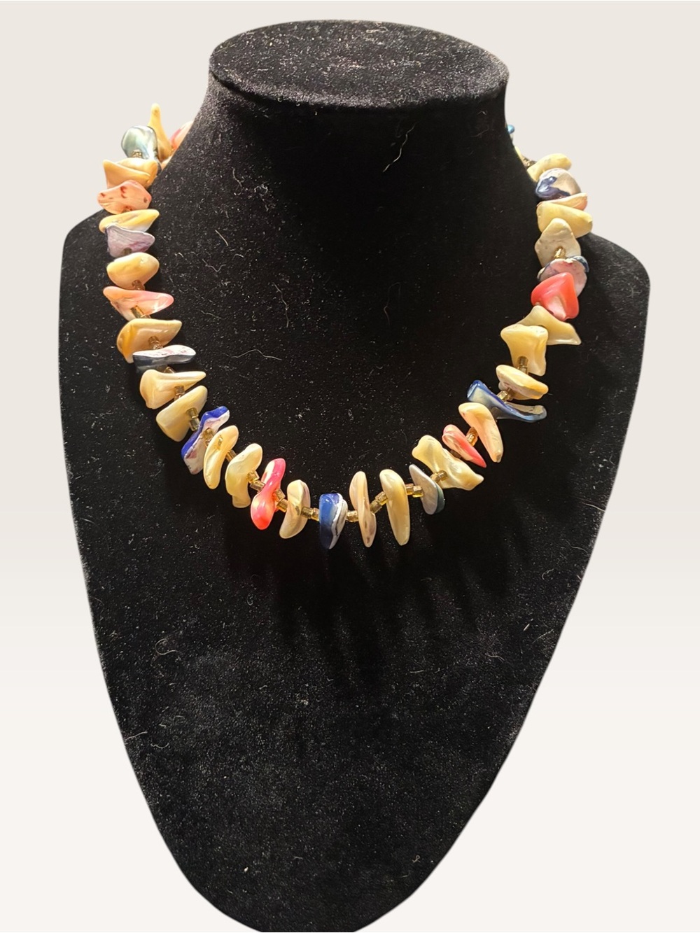 Multicolor Shell Chip Necklace - Women Jewelry